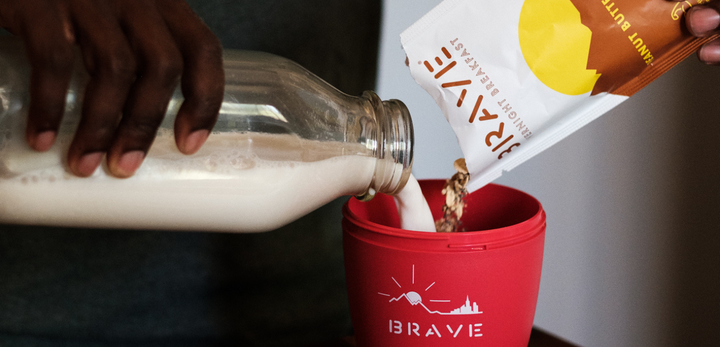 Brave Overnight Breakfast Packets are Made With Post-consumer Recycled Materials - Brave